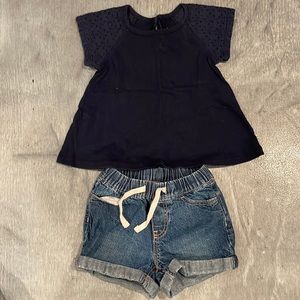 Gap 2t girl set